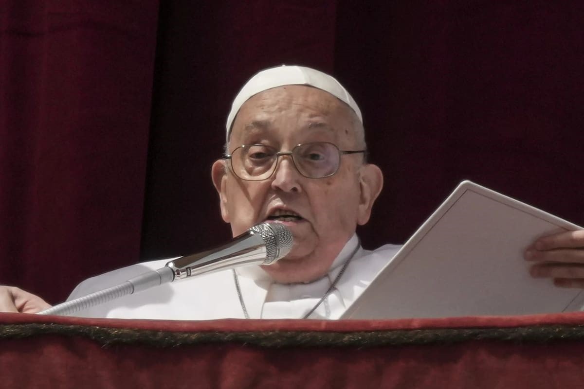 “FELIZ PASCUA”… Y MURIÓ; EL ADIOS DEL PAPA FRANCISCO