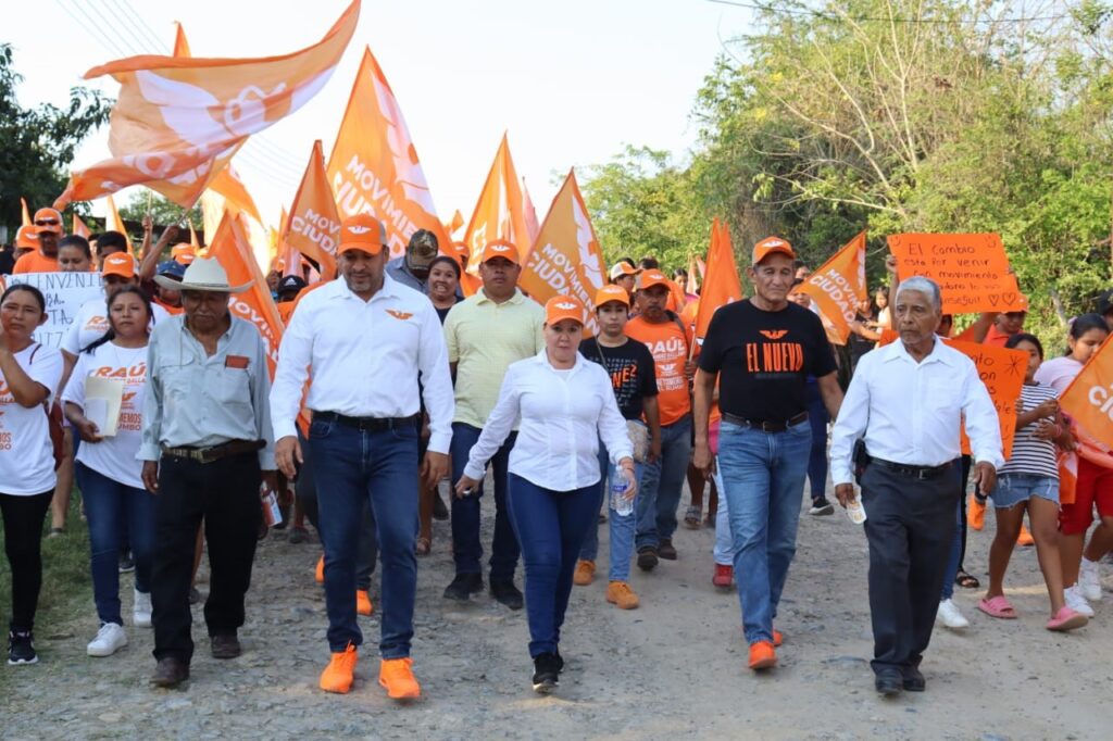 Raúl Hernández Gallardo llama al voto por el cambio verdadero